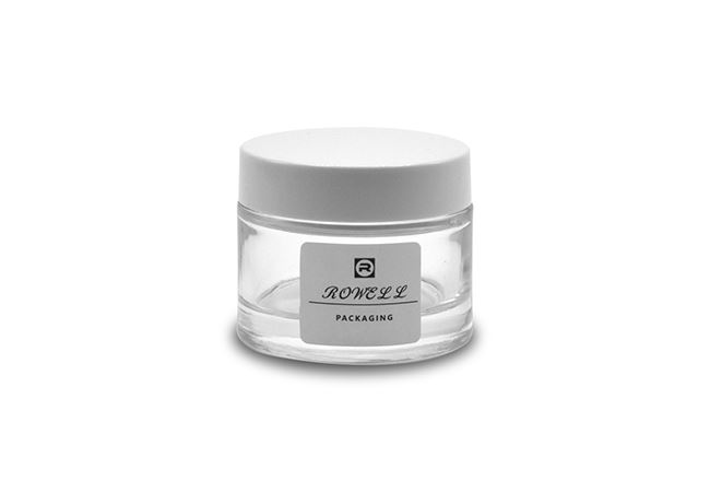 Glass Face Cream Jar